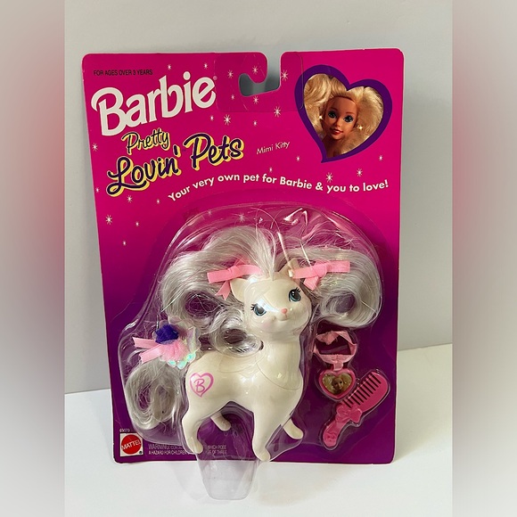 1994 Barbie Pretty Lovin Pets Mimi Kitty - Picture 1 of 3